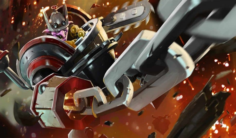 Hero Timbersaw dari Dota 2